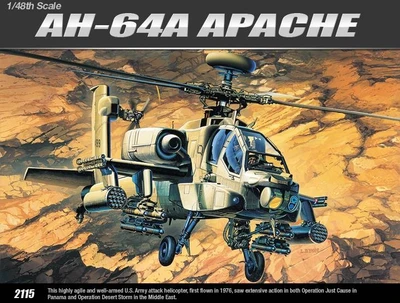 12262  авиация  AH-64A  (1:48) 603550021152