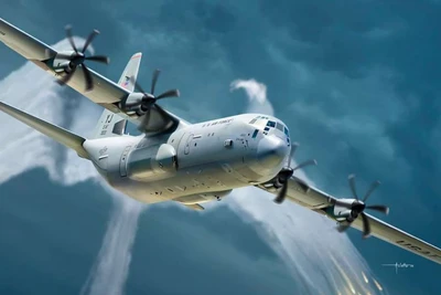 12631  авиация  C-130J-30 Super Hercules  (1:144) 2000002148258