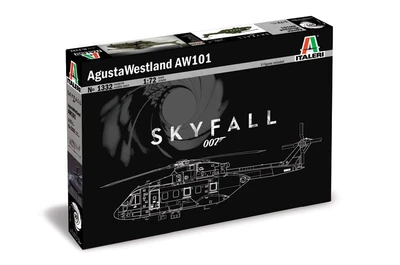 1332  авиация  Agusta-Westland AW-101 SKYFALL (1:72) 8001283013321