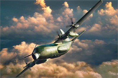 1369  авиация  MC-130E Hercules combat talon I (1:72) 2000002092421