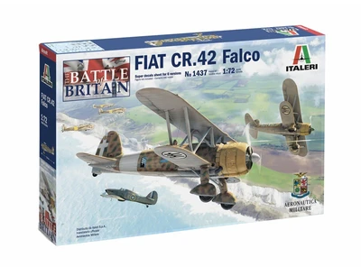 1437  авиация  Fiat CR.42 Falco  (1:72) 8001283014373
