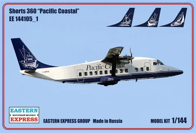 144105-1  авиация  Short-360 Pacific Coastal (1:144) 2000000095585