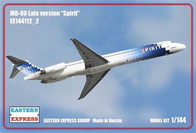 144112-2  авиация  MD-80 Late version Spirit (1:144) 2000000100203