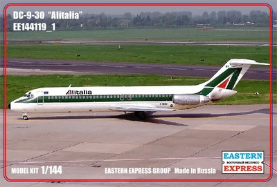 144119-1  авиация  DC-9-30 Alitalia﻿ (1:144) 2000000100357