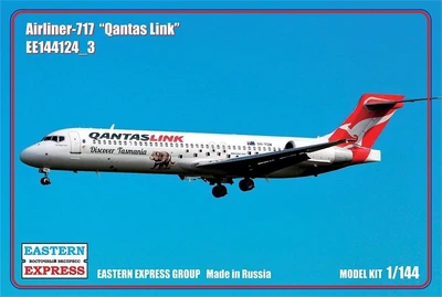 144124-3  авиация  Airliner-717 Qantaslink (1:144) 2000000100487
