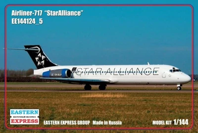 144124-5  авиация  Airliner-717 Star Alliance (1:144) 2000000100326