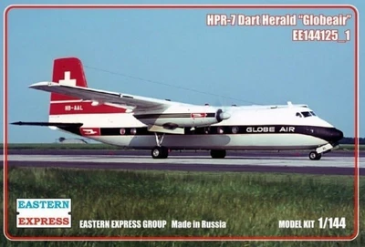 144125-1  авиация  HPR-7 Dart Herald "Globeair" (1:144) 2000000100685