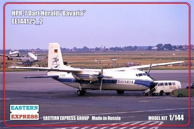 144125-2  авиация  HPR-7 Dart Herald "Bavaria" (1:144) 2000000100708