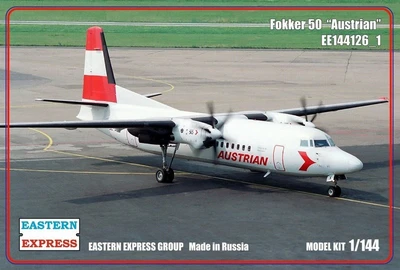 144126_1  авиация  Fokker 50 "Austrian" (1:144) 2000000097527