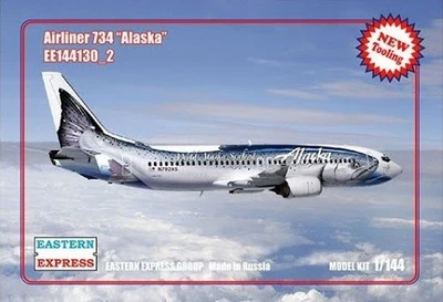 144130-2  авиация  Airliner 734 Alaska (1:144) 2000000100616