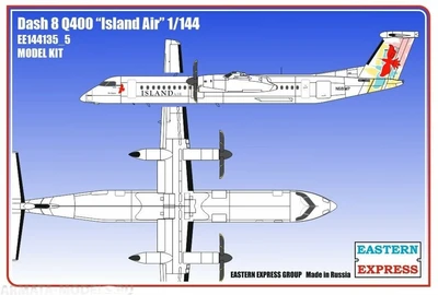144135_5  авиация  Dash 8 Q400 Island Air (1:144) 2000000106526