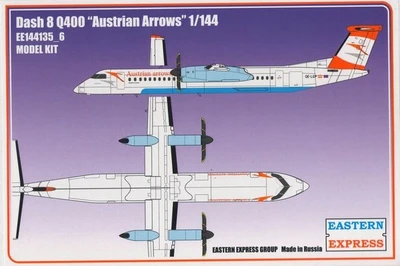 144135_6  авиация  Dash 8 Q400 Austrian Arrows (1:144) 2000000106533