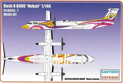 144135_7  авиация  Dash 8 Q400 NokAir (1:144) 2000000106540
