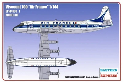 144138_1  авиация  Viscount 700 Air France (1:144) 2000000142142