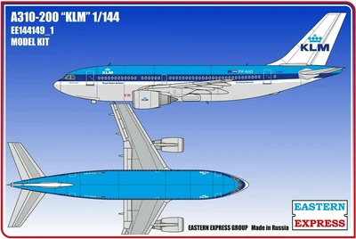 144149_1  авиация  А310-200 KLM (1:144) 2000000149981