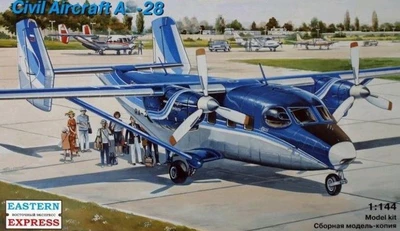 14436  авиация  А-28 Регион авиа (1:144) 4620748781915