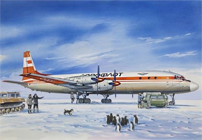 14467  авиация  И-18Д (1:144) 4620748782196
