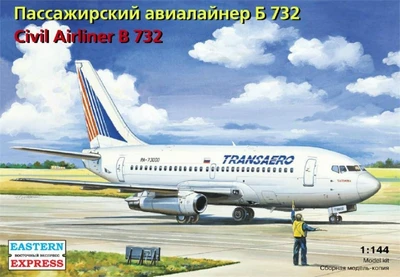 14470  авиация  Б-732 ТРАНСАЭРО (1:144) 4620748782301
