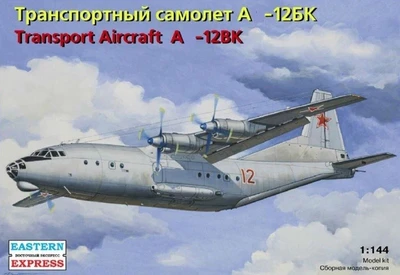 14486  авиация  Транспортный самолет А-12БК (1:144) 4620748782653