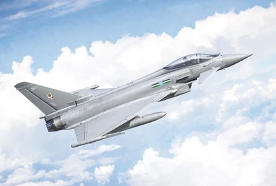 1457  авиация  Eurofighter EF-2000 Typhoon R.A.F. Service  (1:72) 8001283014571