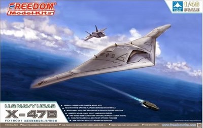 18001  авиация  U.S Navy UCAS X-47B  (1:48) 4711513180016
