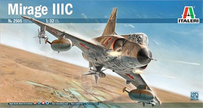 2505  авиация  Mirage IIIC  (1:32) 2000002092650
