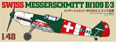 25200  авиация  Swiss  Messerschmitt  BF109 (1:48) 4950344252008