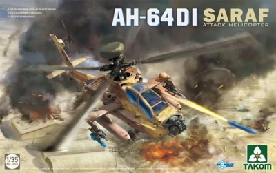 2605  авиация  AH-64DI Saraf Attack Helicopter  (1:35) 4897051422624