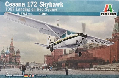 2764  авиация  Cessna 172 на Красной площади 1987г.  (1:48) 8001283027649