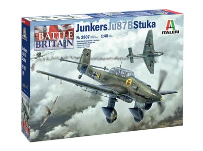 2807  авиация  Junkers JU-87B Stuka  (1:48) 8001283028073