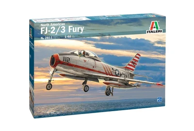 2811  авиация  North American FJ-2/3 Fury  (1:48) 8001283028110