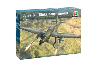 2830  авиация  Junkers Ju-87 G-1 Stuka Kanonenvogel  (1:48) 2000002149170