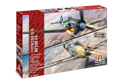 35101  авиация  FW 190 D-9 / BF 109 F4  (1:72) 8001283351010