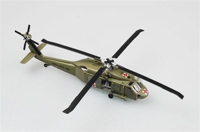 37018  авиация  Вертолет  UH-60A (1:72) 9580208370187