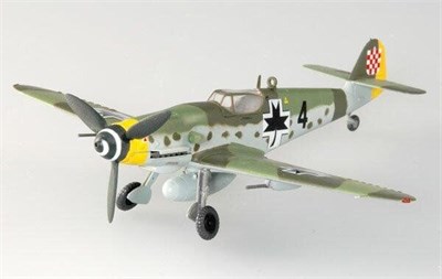 37202  авиация  Bf109G-10  Croatia 1945  (1:72) 9580208372020