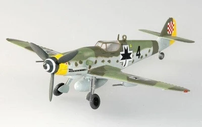 37202  авиация  Bf109G-10  Croatia 1945  (1:72) 9580208372020