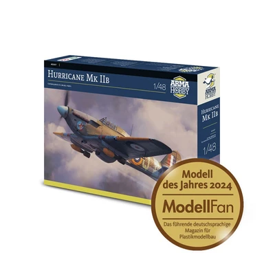 40007  авиация  Hurricane Mk IIb  (1:48) 5902734373557