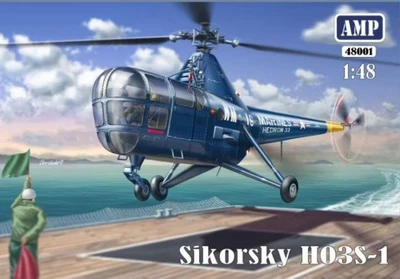 48001  авиация  Sikorsky HO3S-1  (1:48) 2000000216799
