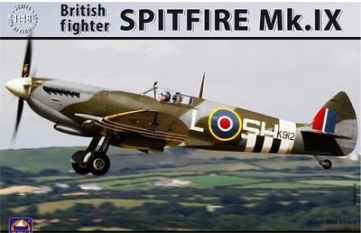 48008  авиация  Spitfire Mk.IX (2 модели+смола)  (1:48) 2000000073125
