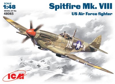 48065  авиация  Spitfire Mк.VIII (1:48) 2000000003146