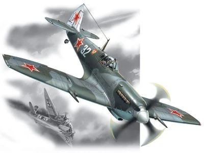 48066  авиация  Spitfire LF Mk.IX,  ВВС РККА (1:48) 2000000003153
