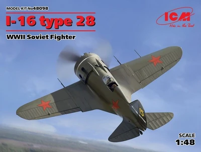 48098  авиация  И-16 тип 28  (1:48) 2000000083278