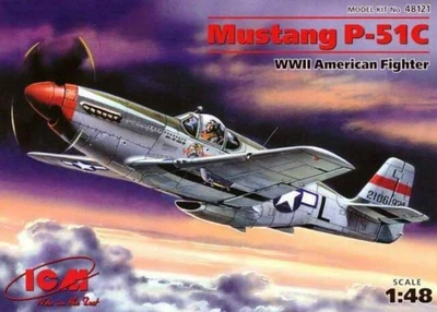 48121  авиация  P-51C Mustang (1:48) 2000000003313