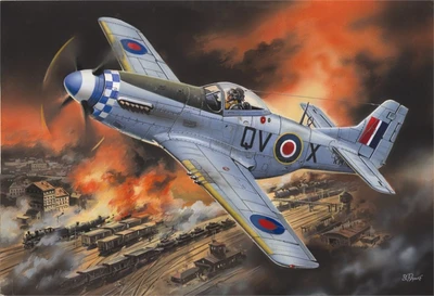 48155  авиация  Mustang Mk.IVA Королевских ВВС (1:48) 2000000013657