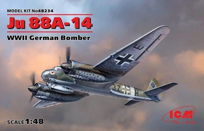 48234  авиация  Ju-88A-14  (1:48) 2000000075907