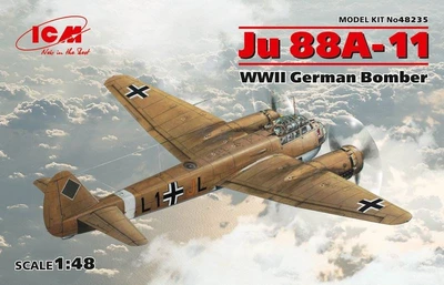 48235  авиация  Ju-88A-11 German bomber  (1:48) 2000000083285
