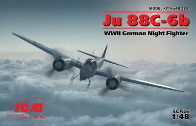 48239  авиация  Ju-88С-6b WWII German Night Fighter  (1:48) 2000000098784
