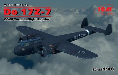 48245  авиация  Do-17Z-7 WWII German Night Fighter  (1:48) 2000000088136