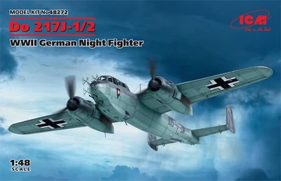 48272  авиация  Dornier Do-217J-1/2 WWII German Night Fighter  (1:48) 2000000162553