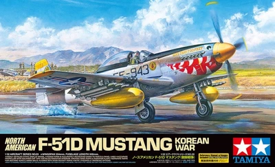 60328  авиация  North American F-51D Mustang Korean War  (1:32) 4950344603282